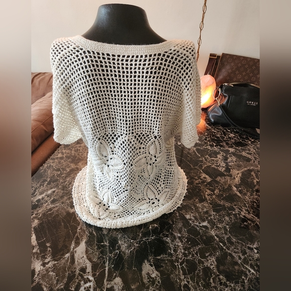 Handmade Crochet Top - Picture 3 of 3